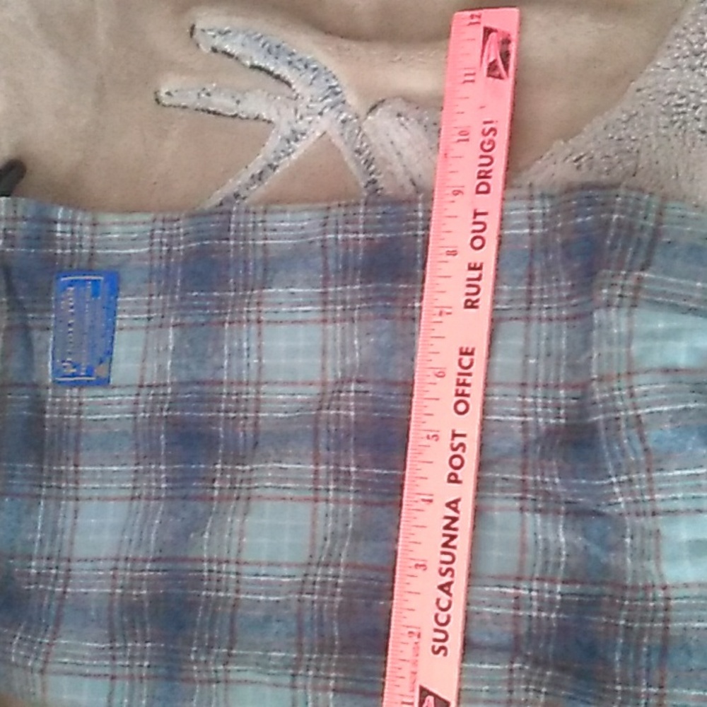 🌄 PENDLETON Plaid Drawstring Bag - Gift or Storage or Shoe Dust Bag - Picture 4 of 16